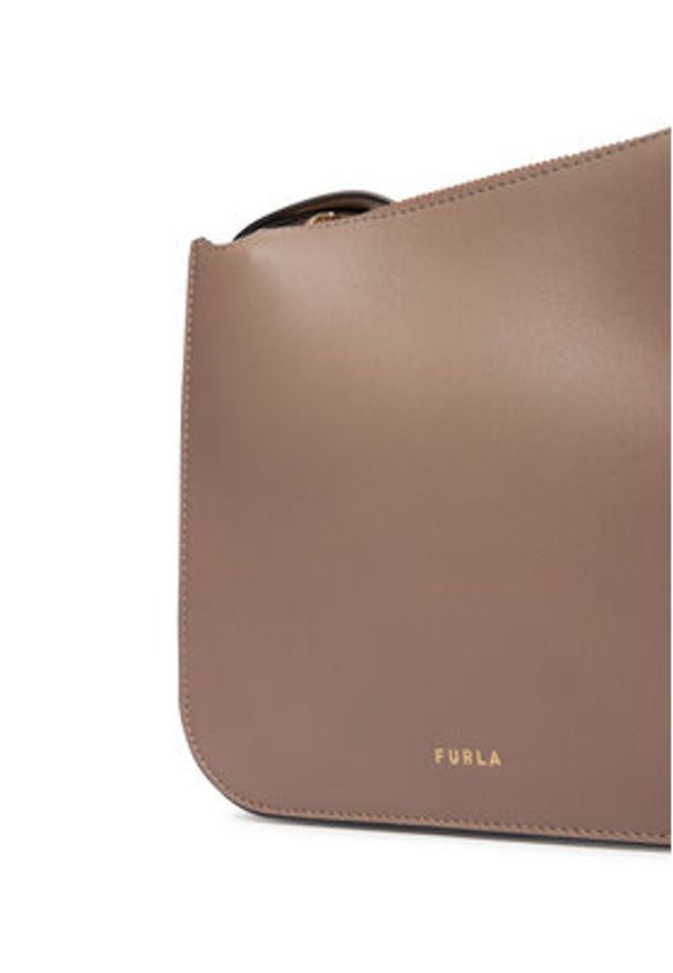 Furla Torebka Ava S WB01818 BX3104 CN MA200 Beżowy. Kolor: beżowy. Materiał: skórzane