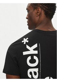 Save The Duck T-Shirt DT2222M BESY20 Czarny Regular Fit. Kolor: czarny. Materiał: bawełna #3
