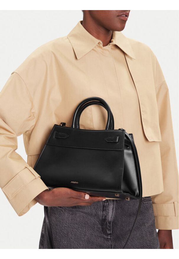 Aldo Torebka Vasilia 14143627 Czarny. Kolor: czarny. Materiał: skórzane