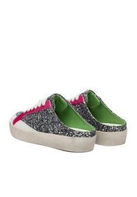 Eva Minge Klapki AHRI-25/502 Srebrny. Kolor: srebrny. Materiał: syntetyk #8