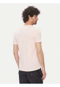 Tommy Jeans T-Shirt DM0DM20363 Różowy Slim Fit. Kolor: różowy. Materiał: syntetyk #5