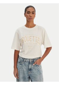 BOSS T-Shirt C_Eregular_1 50556993 Beżowy Relaxed Fit. Kolor: beżowy. Materiał: bawełna #1