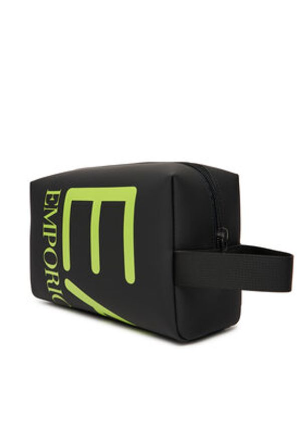 EA7 Emporio Armani Kosmetyczka 245076 3R910 MC163 Czarny. Kolor: czarny. Materiał: skóra