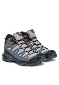 salomon - Salomon Trekkingi X Ultra 360 Mid GTX L45390700 Szary. Kolor: szary. Materiał: skóra #2