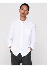 Only & Sons Koszula Alvaro 22006479 Biały Slim Fit. Kolor: biały. Materiał: bawełna #1