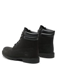 Timberland Trapery Linden Woods Wp 6 Inch TB0A156S0011 Czarny. Kolor: czarny. Materiał: skóra, nubuk