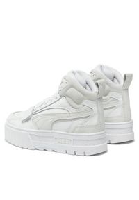 Puma Sneakersy Mayze Mid PRM Wns 393083 02 Biały. Kolor: biały. Materiał: skóra