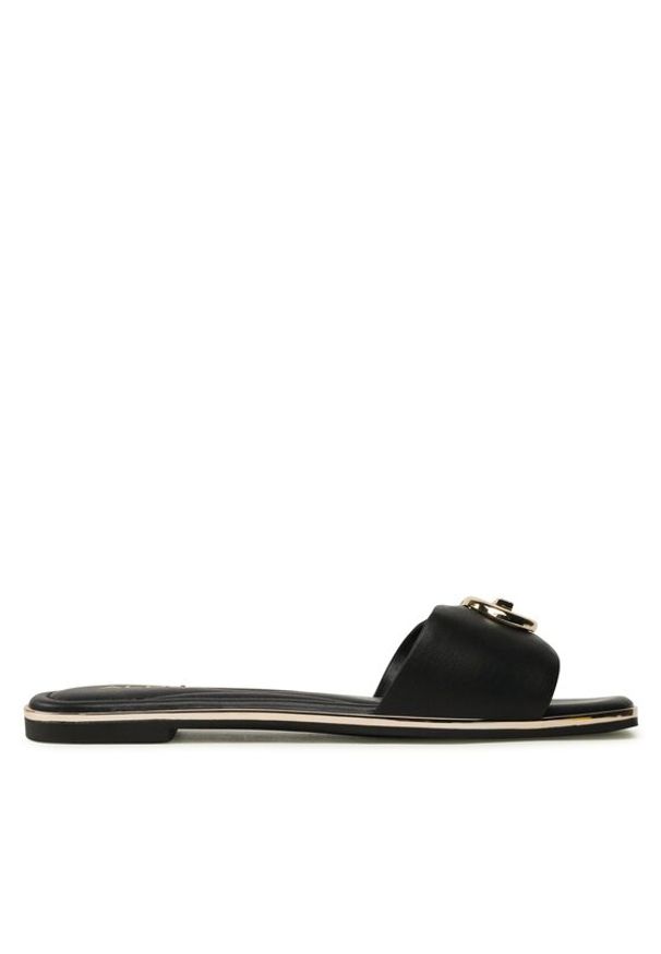 Aldo Klapki Bellenor 13567246 Czarny. Kolor: czarny. Materiał: skóra