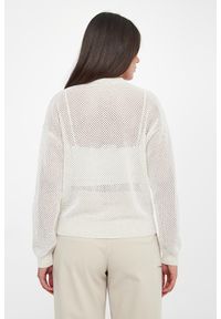 Sweter damski ażurowy z cekinami PESERICO. Wzór: ażurowy #3