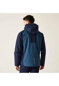 Regatta - Kurtka męska 3 w 1 Sacramento. Kolor: niebieski, turkusowy, wielokolorowy. Materiał: puch, materiał. Sport: turystyka piesza #2