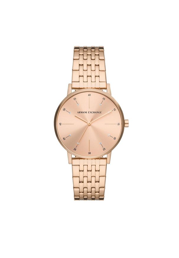 Zegarek Armani Exchange AX5581 Rose Gold. Kolor: złoty