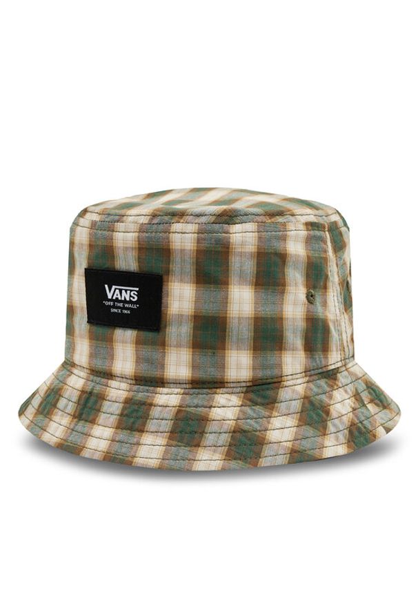 Vans Kapelusz Vans Patch Bucket VN0A7S96BDX1 Zielony. Kolor: zielony. Materiał: materiał