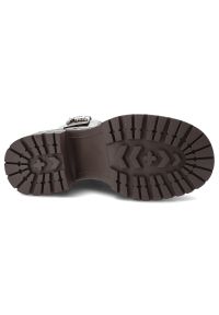 Brązowe Botki Artiker Stylowe Buty Damskie Na Obcasie. Zapięcie: sznurówki. Kolor: brązowy. Materiał: skóra. Szerokość cholewki: normalna. Sezon: zima, jesień. Obcas: na obcasie. Styl: elegancki. Wysokość obcasa: średni #2