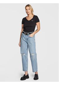 Pepe Jeans T-Shirt Corine PL505305 Czarny Regular Fit. Kolor: czarny. Materiał: bawełna #2