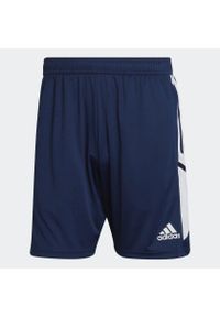 Adidas - Spodenki do piłki nożnej męskie adidas Condivo 22 Training Shorts. Kolor: wielokolorowy, biały, niebieski