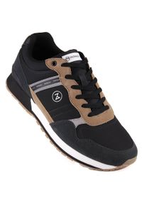 Skórzane buty męskie sportowe czarne McKeylor 74111. Kolor: czarny. Materiał: skóra #1