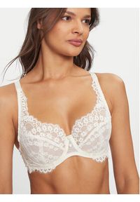 Hunkemöller Biustonosz z fiszbiną Daisy 206049 Biały. Kolor: biały. Materiał: syntetyk #3