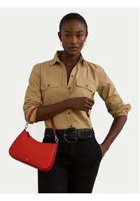 Lauren Ralph Lauren - LAUREN RALPH LAUREN Torebka 431883768050 Czerwony. Kolor: czerwony. Materiał: skórzane #3