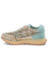 Sneakersy damskie Artiker, skóra ekologiczna i materiał tekstylny siateczkowa struktura wiązanie klasyczne, niebieskie, 58C1289. Okazja: na co dzień. Kolor: niebieski. Materiał: materiał, skóra ekologiczna. Szerokość cholewki: normalna. Wzór: ażurowy. Styl: klasyczny #3
