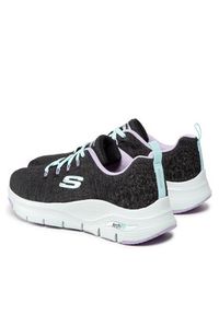 skechers - Skechers Sneakersy Skechers Arch Fit Comfy Wave Szary. Kolor: szary. Materiał: materiał #2
