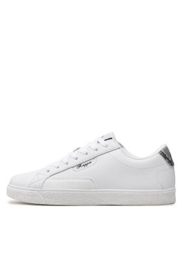 Kappa Sneakersy Logo Rastridw 2 331Q6SW Biały. Kolor: biały. Materiał: skóra