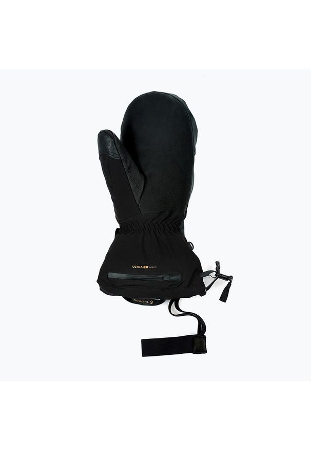 Dr. Martens - Rękawice podgrzewane męskie Therm-ic Ultra Heat Boost Mittens. Kolor: czarny