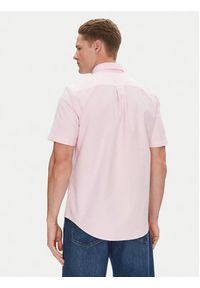 TOMMY HILFIGER - Tommy Hilfiger Koszula Heritage MW0MW36272 Różowy Regular Fit. Kolor: różowy. Materiał: bawełna
