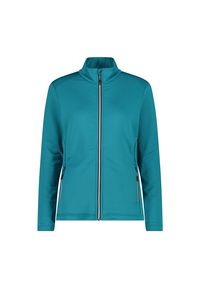 Bluza damska turystyczna CMP 31E1846. Kolor: niebieski. Materiał: polar. Sport: turystyka piesza #1