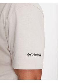 columbia - Columbia T-Shirt CSC Basic Logo™ Short Sleeve Brązowy Regular Fit. Kolor: brązowy. Materiał: bawełna #4