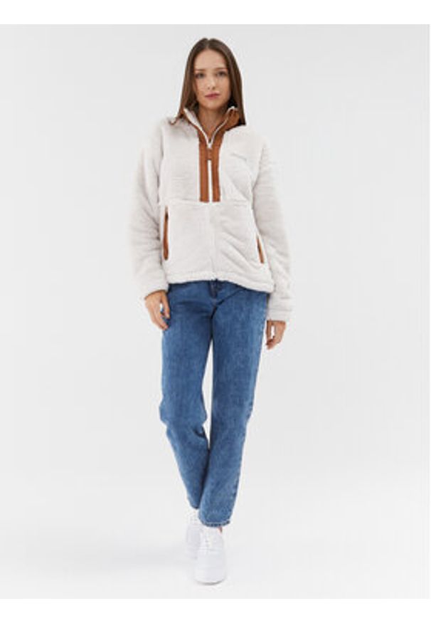 columbia - Columbia Polar Boundless Discovery™ Sherpa FZ Écru Regular Fit. Materiał: syntetyk