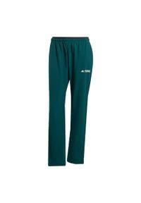 Adidas - Spodnie Terrex Multi Liteflex. Kolor: niebieski. Materiał: materiał