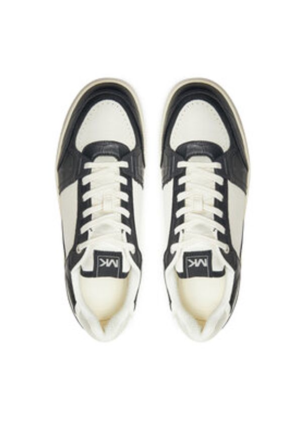 MICHAEL Michael Kors Sneakersy Rebel Sneaker 42F4RBFS1L Écru. Materiał: skóra