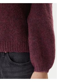 only - ONLY Golf Gila 15358571 Fioletowy Regular Fit. Typ kołnierza: golf. Kolor: fioletowy. Materiał: syntetyk #3