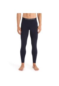 Legginsy Icebreaker Merino 200 Sonebula Thermal Leggings 0A59JR1891 - granatowe. Kolor: niebieski. Materiał: wełna, materiał. Sport: turystyka piesza