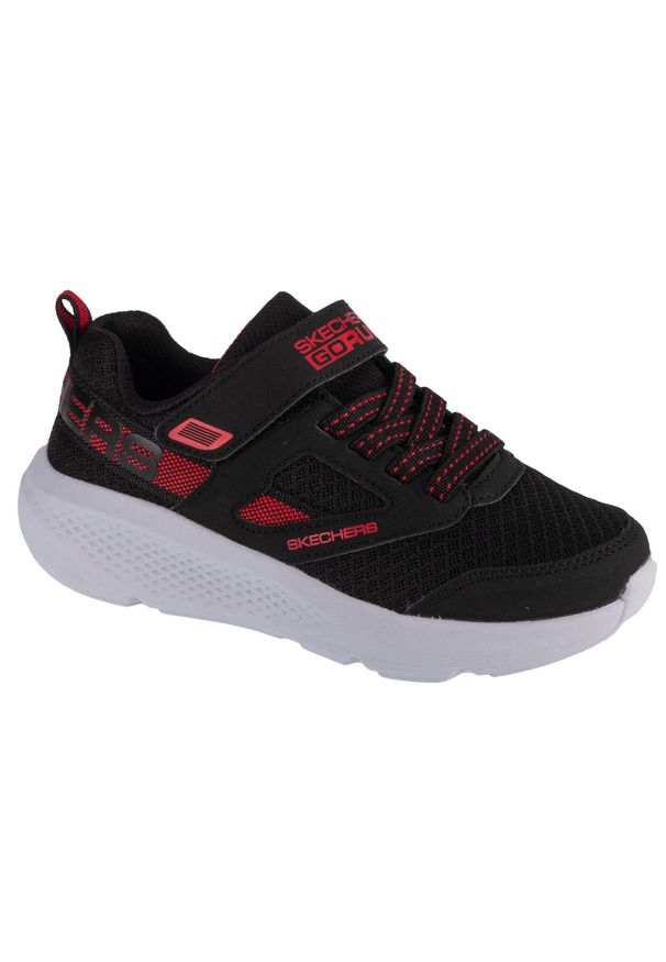 skechers - Buty sportowe Sneakersy chłopięce, Go Run Elevate - Astonishing Speed. Kolor: czarny. Sport: bieganie