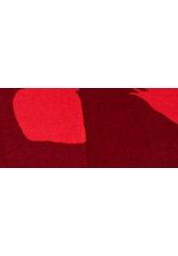 TOP SECRET - Printowana bluzka z baskinką. Typ kołnierza: dekolt w serek. Kolor: czerwony. Materiał: materiał. Długość rękawa: krótki rękaw. Długość: krótkie. Wzór: kolorowy. Sezon: wiosna, lato. Styl: elegancki #6