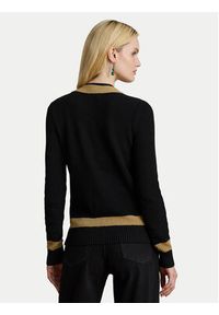 Lauren Ralph Lauren - LAUREN RALPH LAUREN Sweter 200979666001 Czarny Relaxed Fit. Kolor: czarny. Materiał: bawełna #4