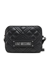 Love Moschino - LOVE MOSCHINO Torebka JC4150PP1MLA000B Czarny. Kolor: czarny. Materiał: skórzane