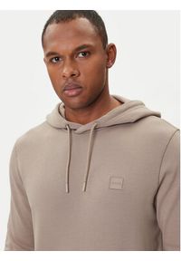 BOSS Bluza Wetalk 50509314 Khaki Regular Fit. Kolor: brązowy. Materiał: bawełna #2