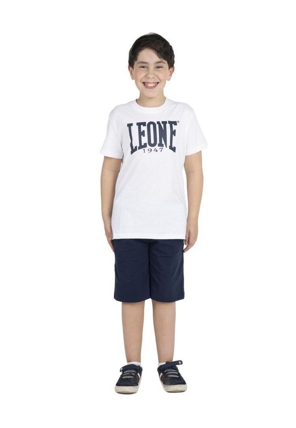 LEONE 1947 APPAREL - Podstawowa koszulka dziecięca. Kolor: biały. Sport: joga i pilates