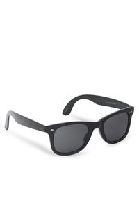 Jack & Jones - Okulary przeciwsłoneczne Jack&Jones. Kolor: czarny