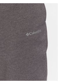 columbia - Columbia Spodnie dresowe Csc Logo 1911601 Szary Regular Fit. Kolor: szary. Materiał: bawełna, dresówka