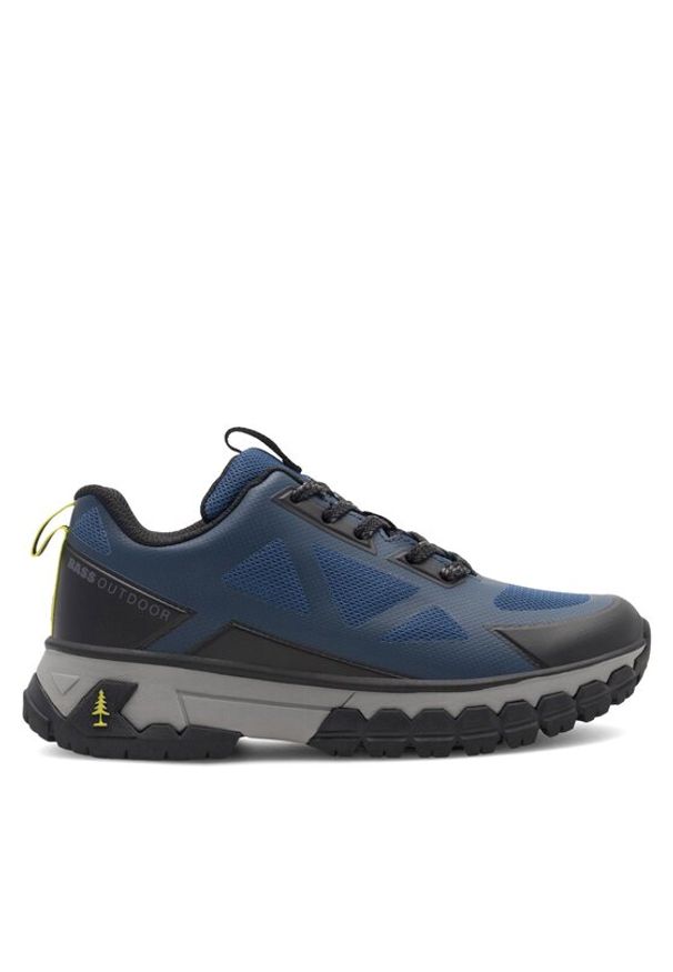 BASS OUTDOOR Sneakersy BA12T002 ENSIGN Granatowy. Kolor: niebieski. Materiał: materiał. Sport: outdoor