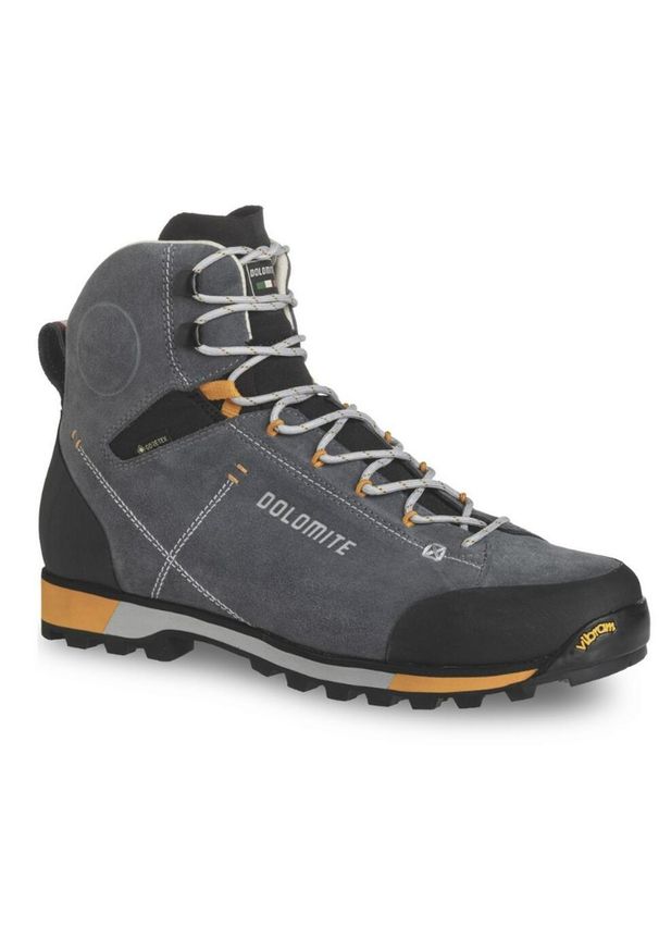 Buty trekkingowe męskie Dolomite Cinquantaquattro Hike Evo GTX. Kolor: niebieski, szary. Sport: turystyka piesza
