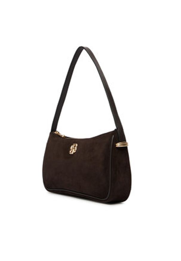 BOSS Torebka 50563360 Brązowy. Kolor: brązowy. Materiał: skórzane, zamszowe