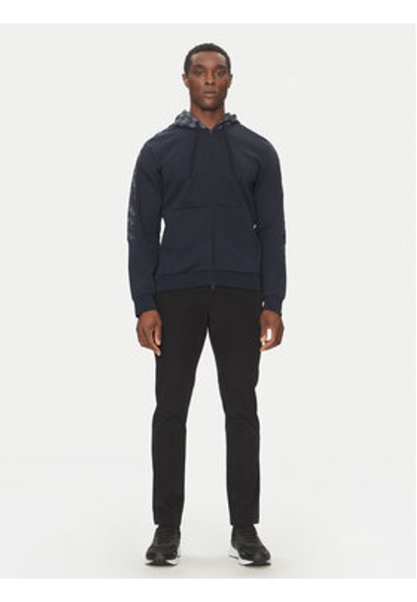 EA7 Emporio Armani Bluza 7M000209 AF12660 UB102 Granatowy Modern Fit. Kolor: niebieski. Materiał: bawełna, syntetyk