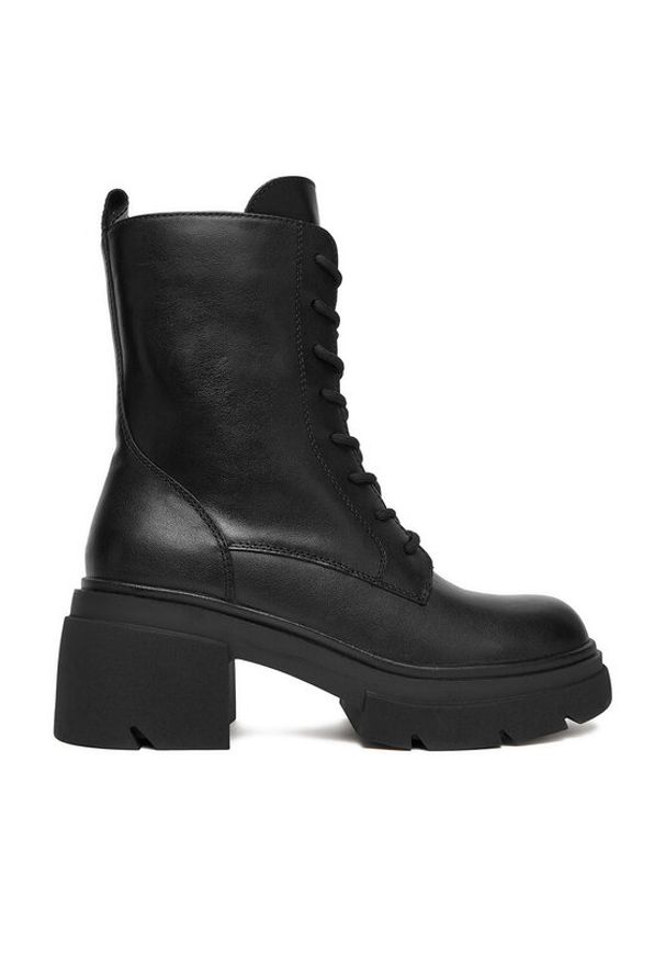 Badura Trzewiki C-AMARI-MX856-5 Czarny. Kolor: czarny. Materiał: skóra