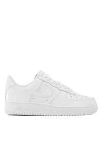 Buty Sportowe Młodzieżowe Nike Air Force 1 LE (GS). Okazja: na co dzień. Kolor: biały. Model: Nike Air Force. Sport: bieganie #1