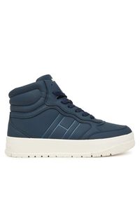 TOMMY HILFIGER - Sneakersy Tommy Hilfiger. Kolor: niebieski