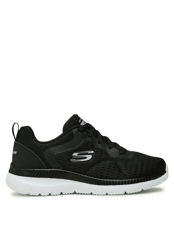 skechers - Skechers Sneakersy Quick Path 12607/BKW Czarny. Kolor: czarny. Materiał: materiał